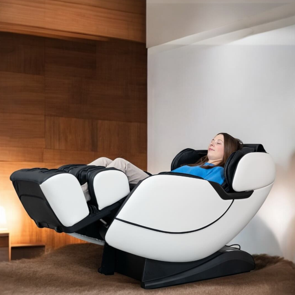 Fauteuil MSW-310 Pro en position zéro gravité avec femme