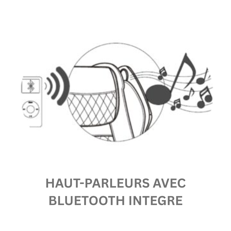 Fauteuil massant – Jambes et confort des articulations – AT-6260