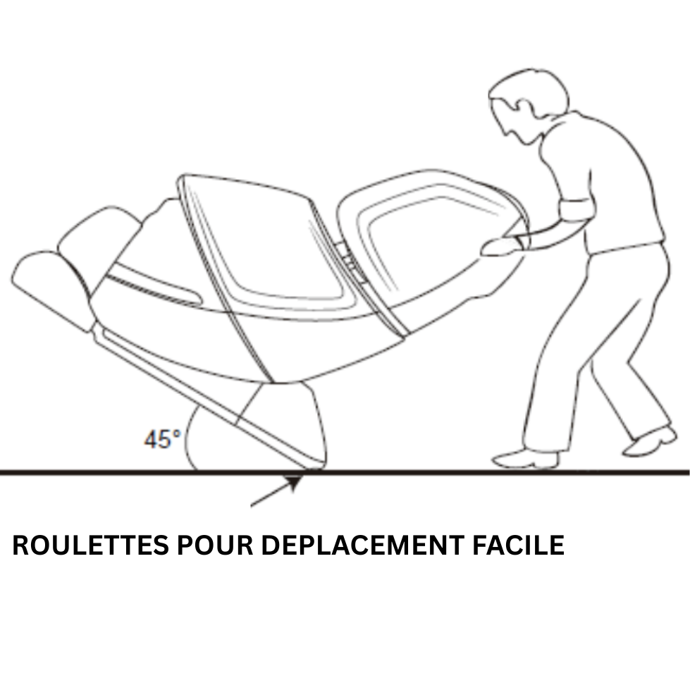 Fauteuil massant – Jambes et confort des articulations – AT-6260