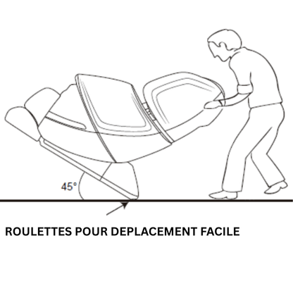 Fauteuil massant – Jambes et confort des articulations – AT-6260