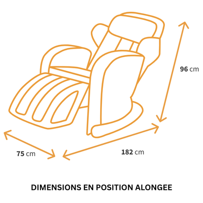 Fauteuil massant – Jambes et confort des articulations – AT-6260