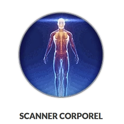 Scanner corporel du fauteuil massant MSW-310 Pro