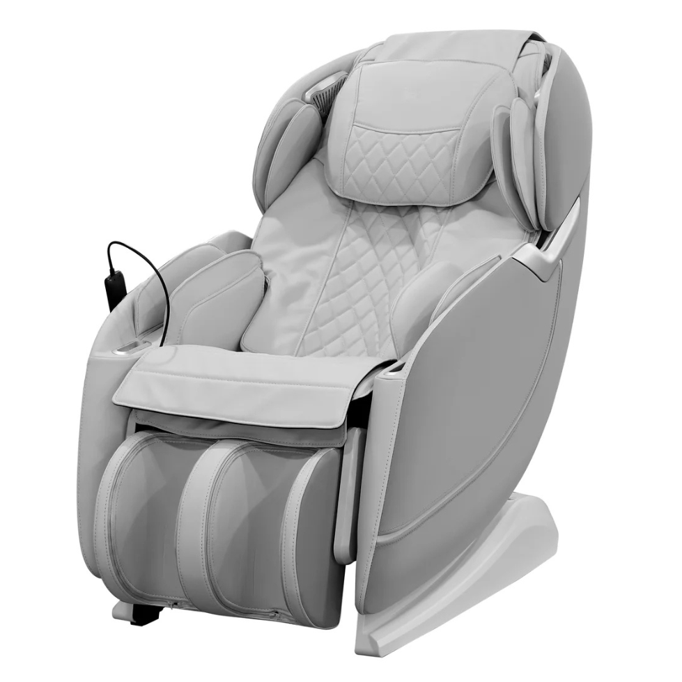Fauteuil MSW-310 Pro gris clair - vue trois-quarts gauche