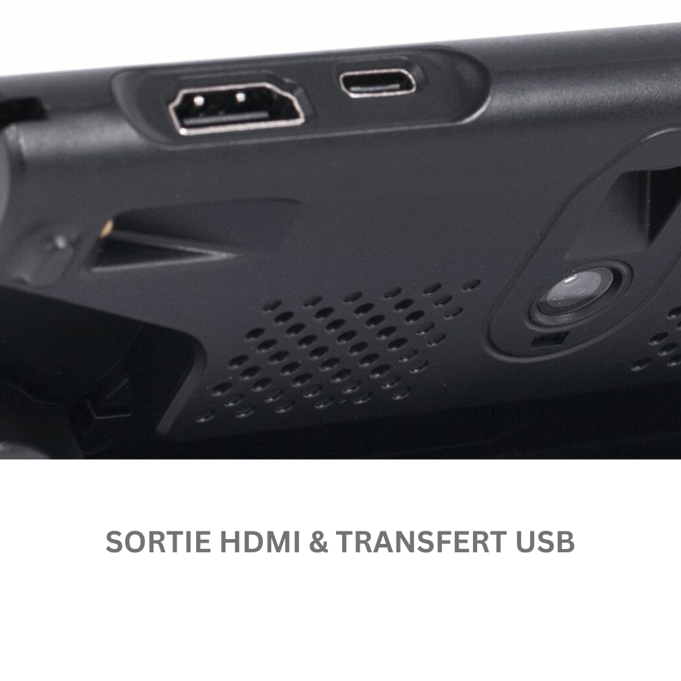 Connectivité HDMI de la loupe Clover 6