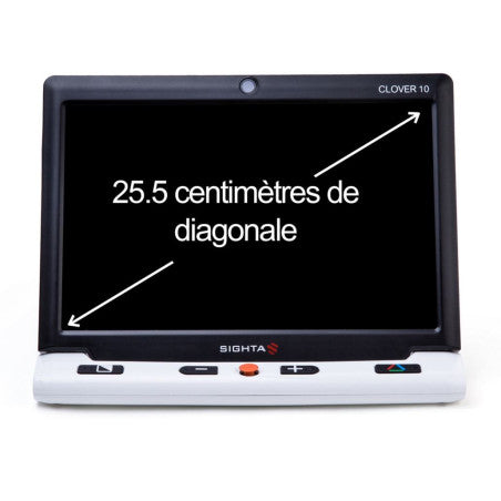 Écran HD 10 pouces de la loupe Clover 10