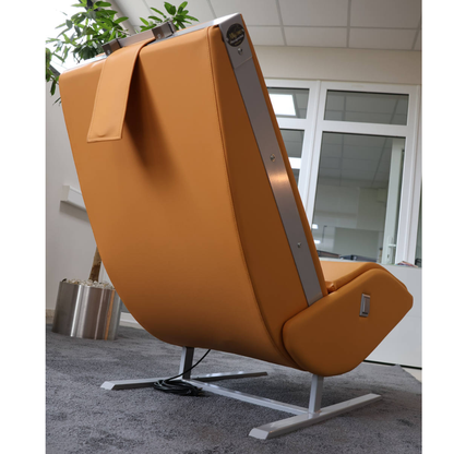 Vue arrière trois-quarts du fauteuil Silver Vitalia
