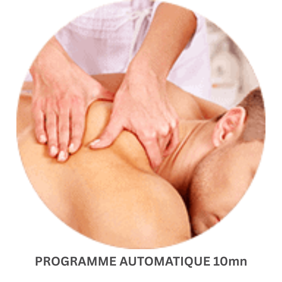 Programme de massage 10 minutes du fauteuil Silver Vitalia