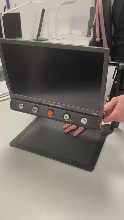 Loupe électronique – Grand écran et support pour travaux minutieux - Clover Book XL