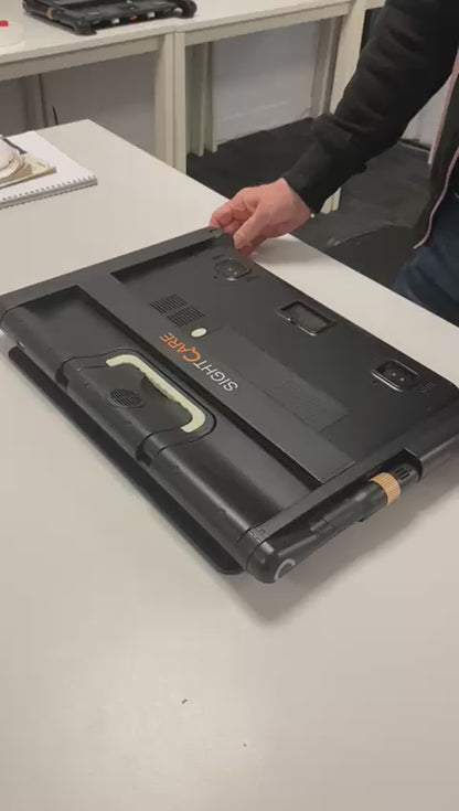Loupe électronique – Grand écran et support pour travaux minutieux - Clover Book XL