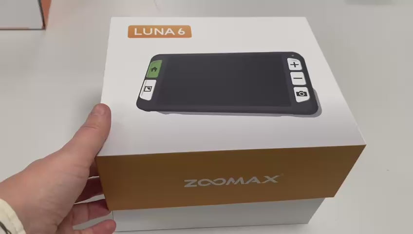 video qui montre l'ouverture de la boite de la loupe électronique Luna 6 et qui montre le contenu