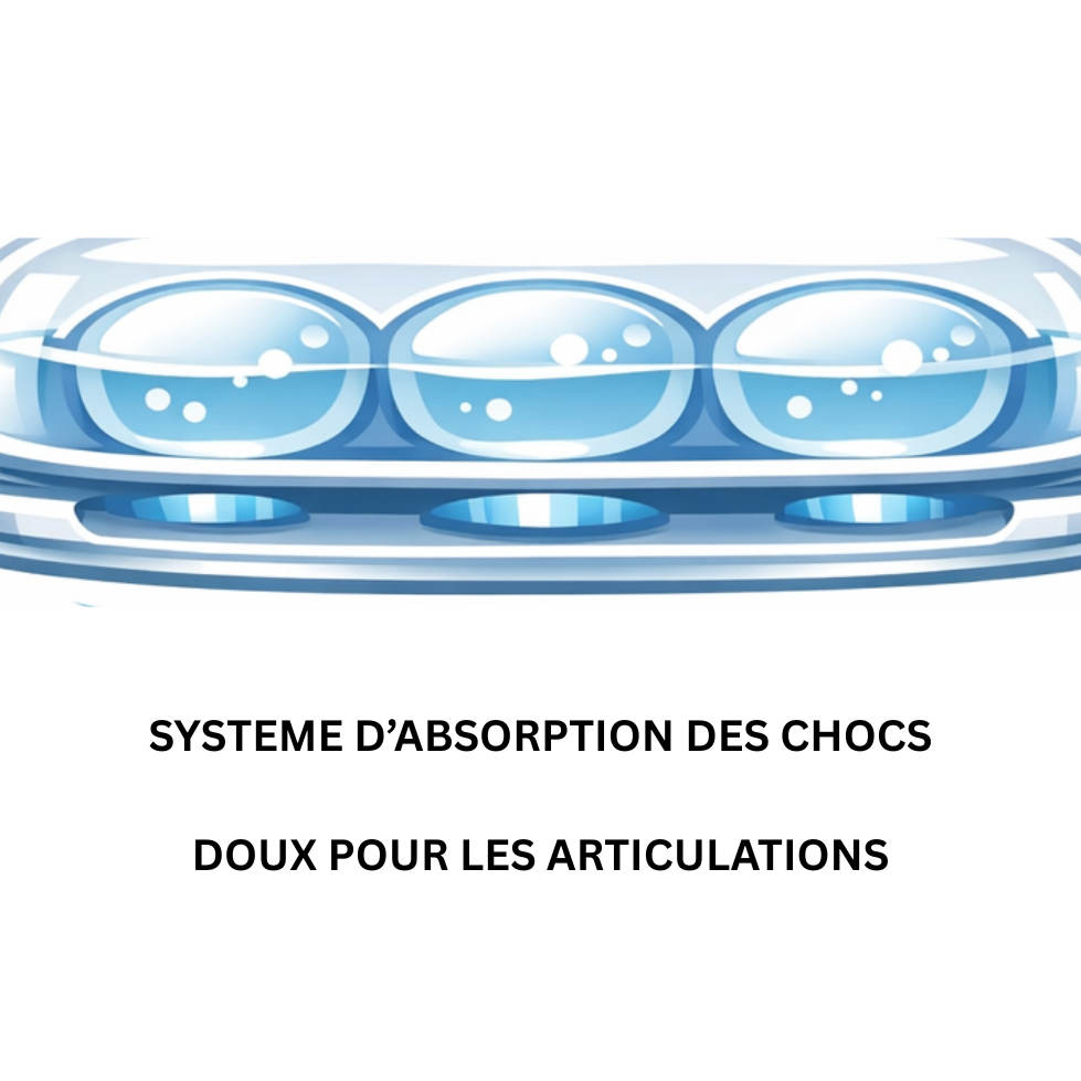 système d'absorption des chocs pour protéger les articulations du tapis de course G6179rs1000