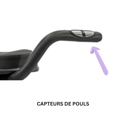 Vélo d'appartement semi-allongé Ergo Med