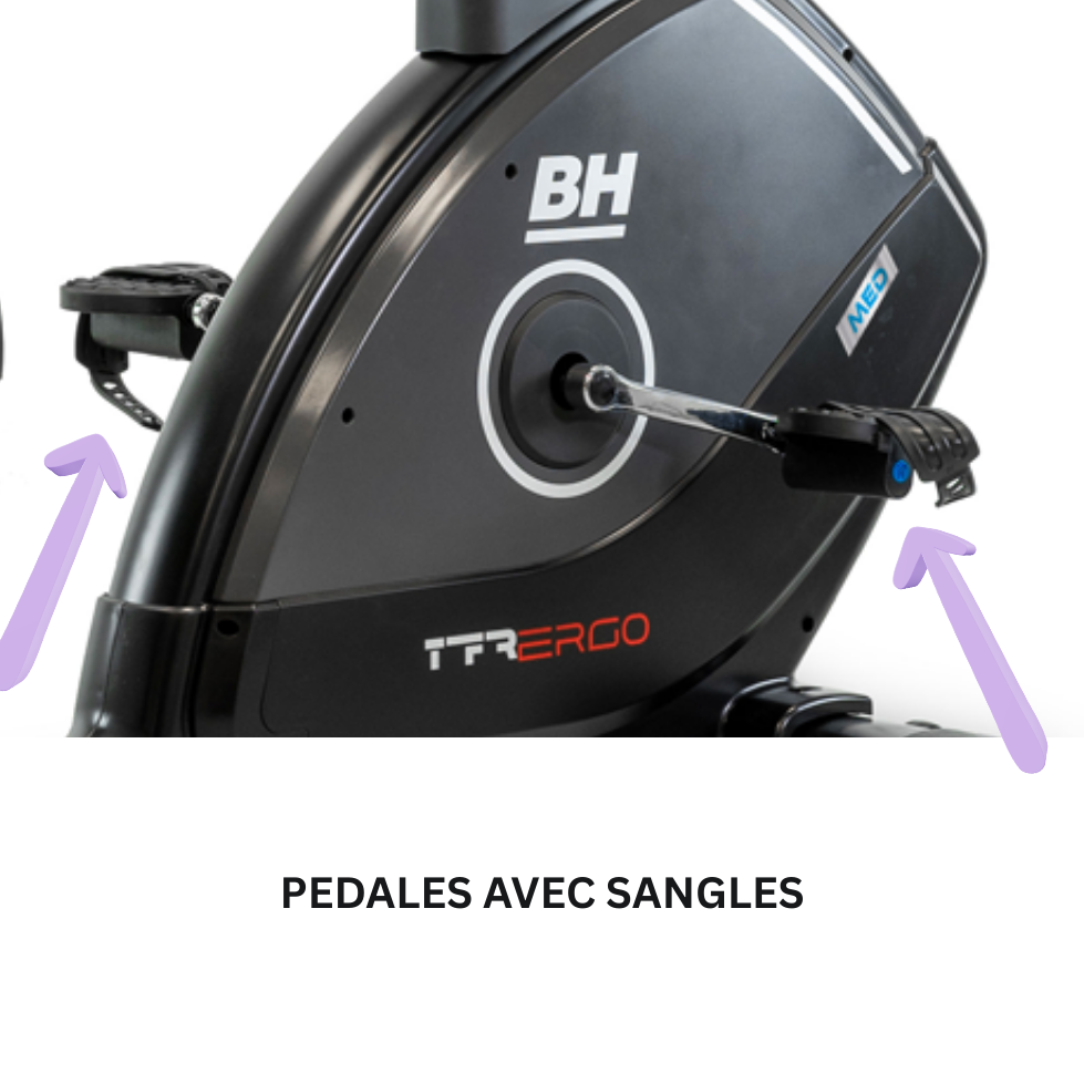 Vélo d'appartement semi-allongé Ergo Med