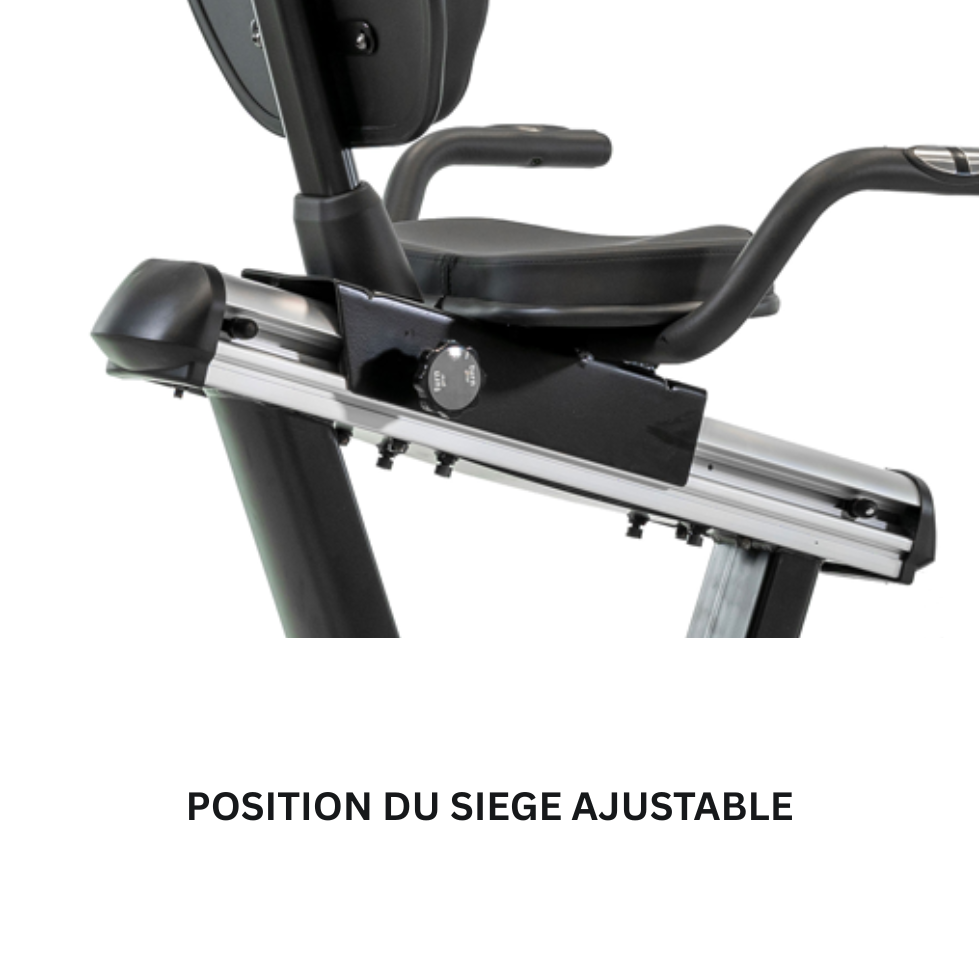 Vélo d'appartement semi-allongé Ergo Med